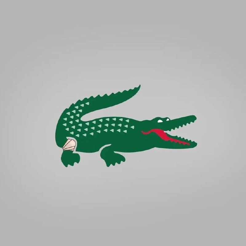 Такой трогательный ход от Lacoste: они изменили свой логотип, чтобы поддержать сербского теннисиста Новака Джоковича, который, кстати, является их послом | Сетка — социальная сеть от hh.ru