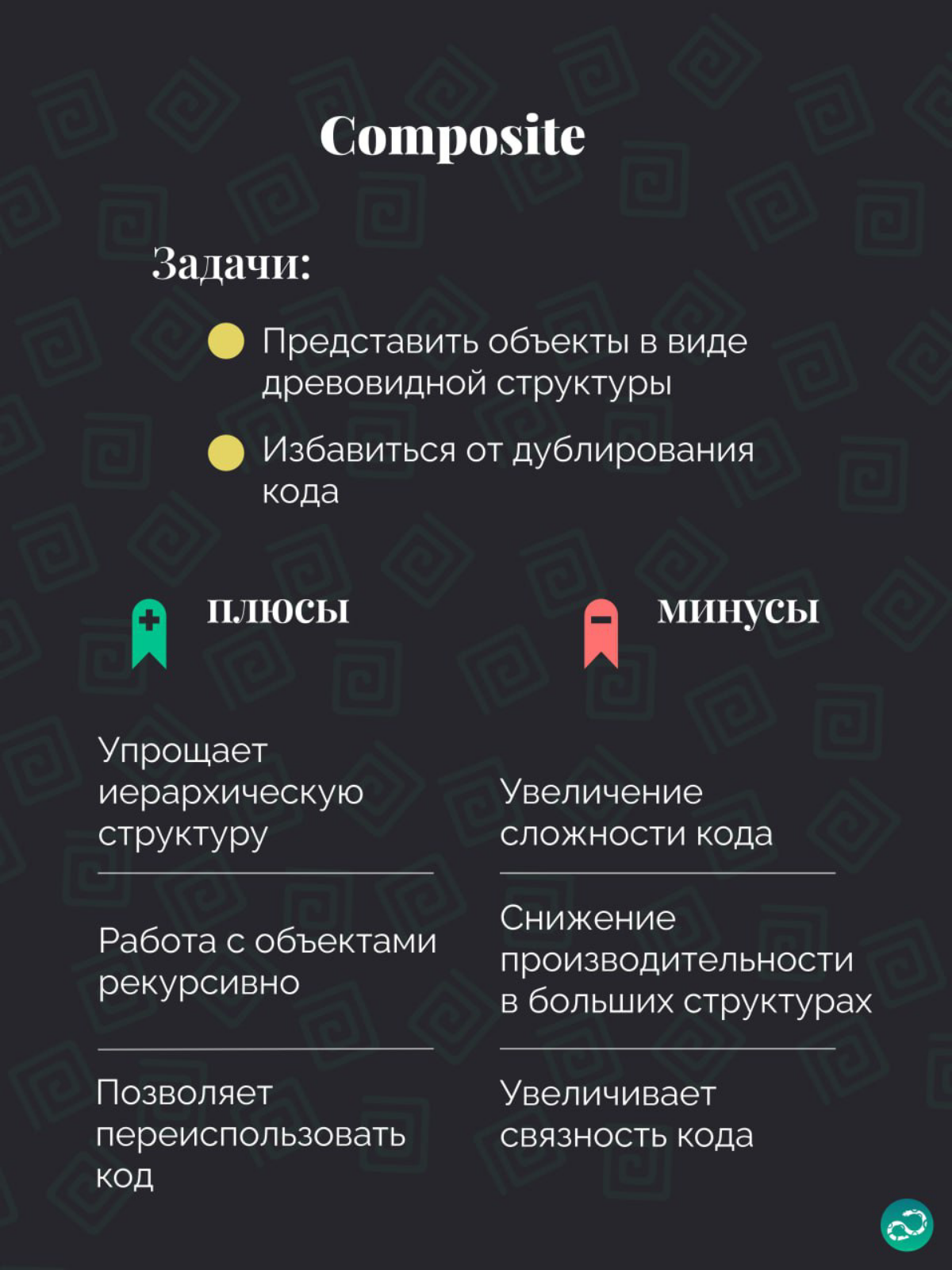 Паттерны проектирования
Composite 🧰 | Сетка — социальная сеть от hh.ru