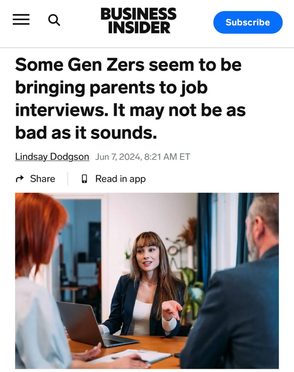 Западные работодатели сообщают, что некоторые зумеры приводят на собеседования своих родителей.
Опрос показал, что каждый 7 приходит с родителями на собес | Сетка — социальная сеть от hh.ru