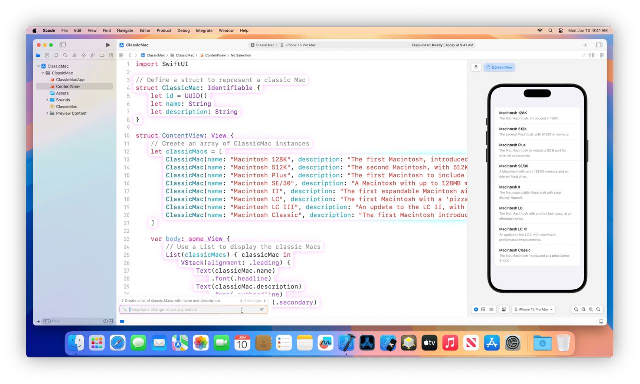 Если оно реально так будет работать, это революция для 🔨Xcode!
🍏#WWDC24 | Сетка — социальная сеть от hh.ru