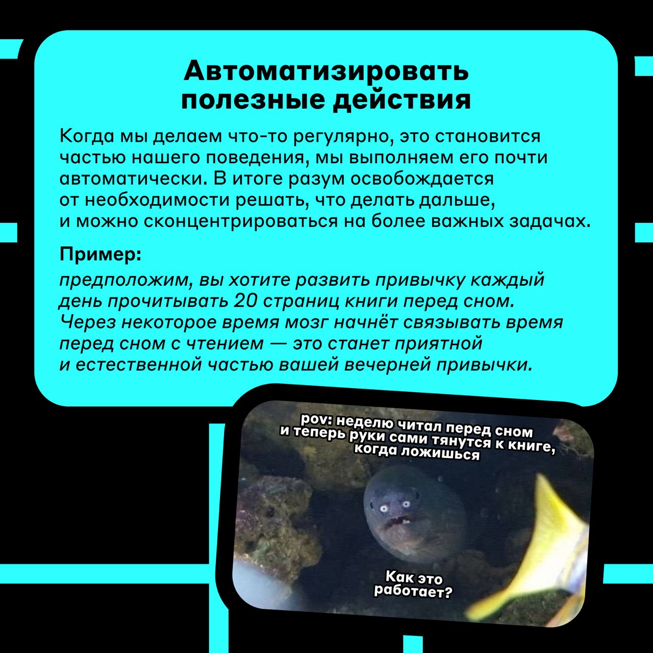 Как развить продуктивные привычки 🧑‍💻
Когда вы находите свой источник вдохновения, важно превратить эту энергию в продуктивные действия через формирование привычек | Сетка — социальная сеть от hh.ru