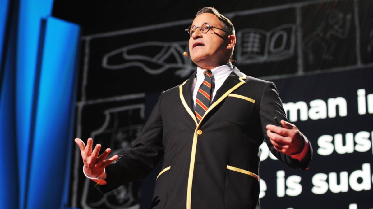 Лекция Чипа Кидда «Дизайн книг — это совсем не смешно. Хотя нет, смешно»
17-минутное выступление американского книжного дизайнера Чипа Кидда с русскими субтитрами | Сетка — социальная сеть от hh.ru