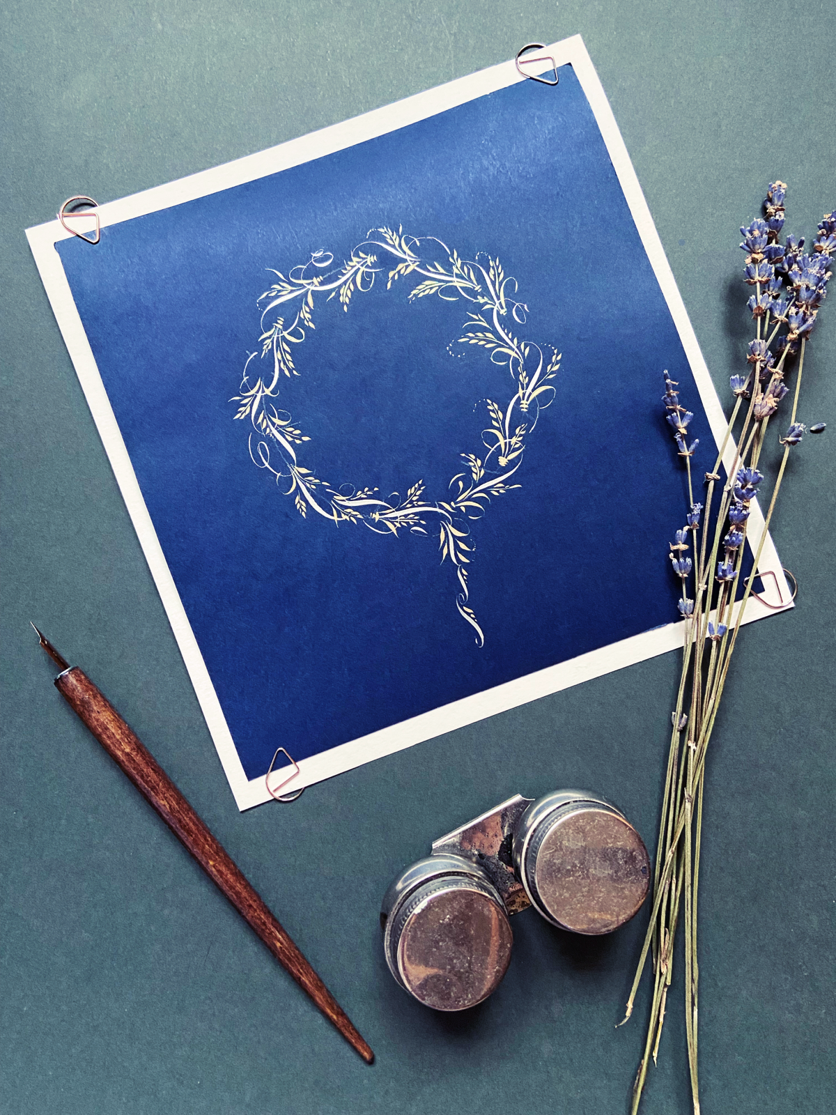 Одна из работ, навалилось много, поэтому каллиграфия пока на стопе. | Сетка — социальная сеть от hh.ru