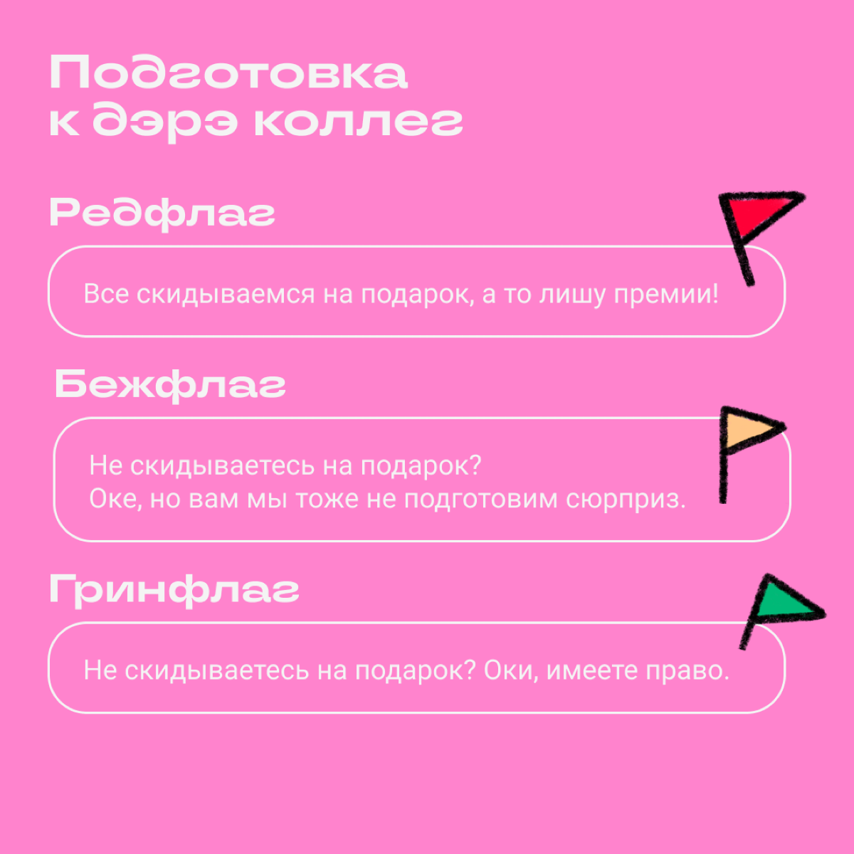 Бежевые флаги начальства | Сетка — социальная сеть от hh.ru