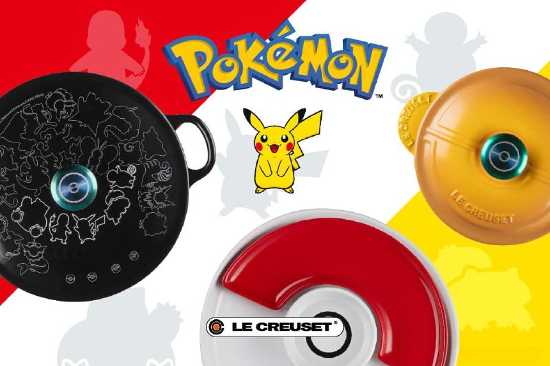 Французский бренд посуды Le Creuset объединился с Pokémon для создания первой совместной коллекции кухонной утвари | Сетка — социальная сеть от hh.ru