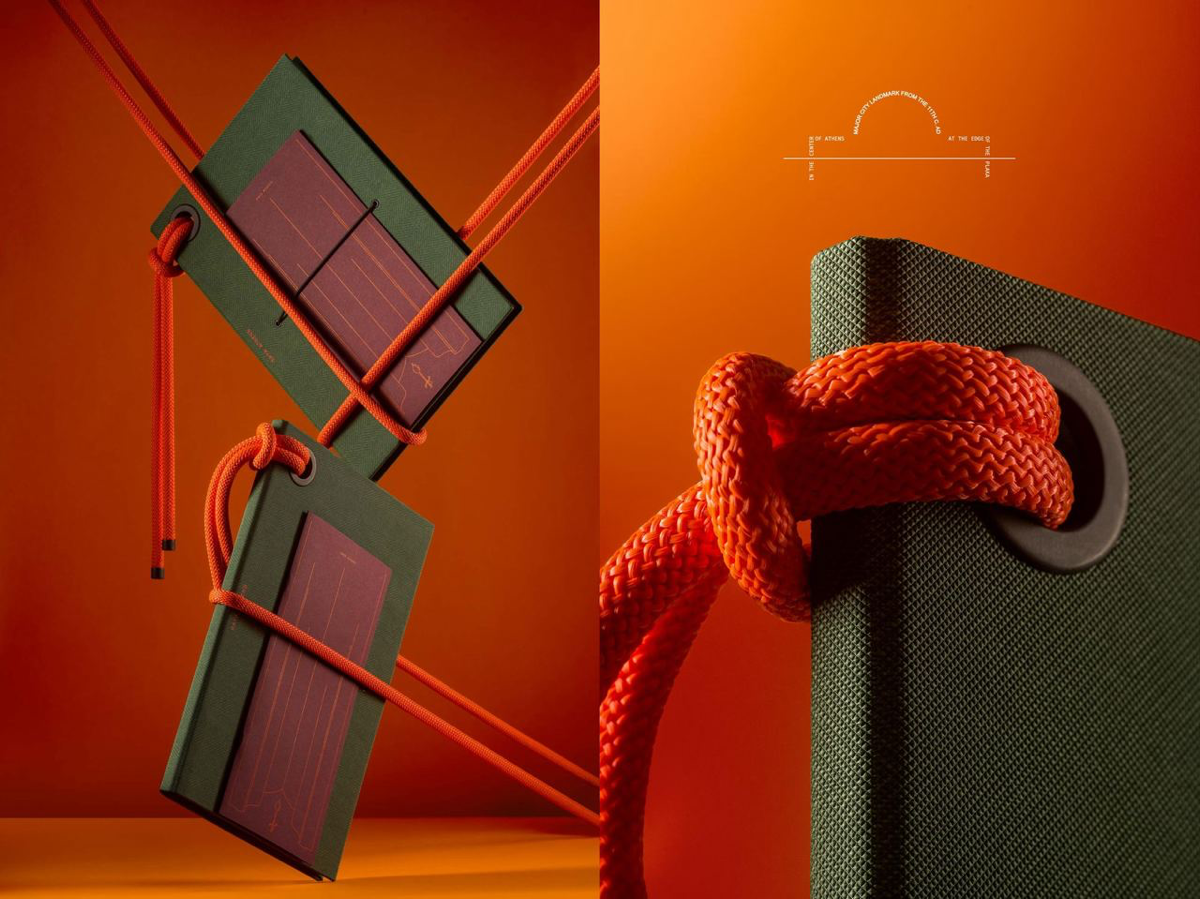 Айдентика афинского бар-ресторан Gaya Athens | Сетка — социальная сеть от hh.ru