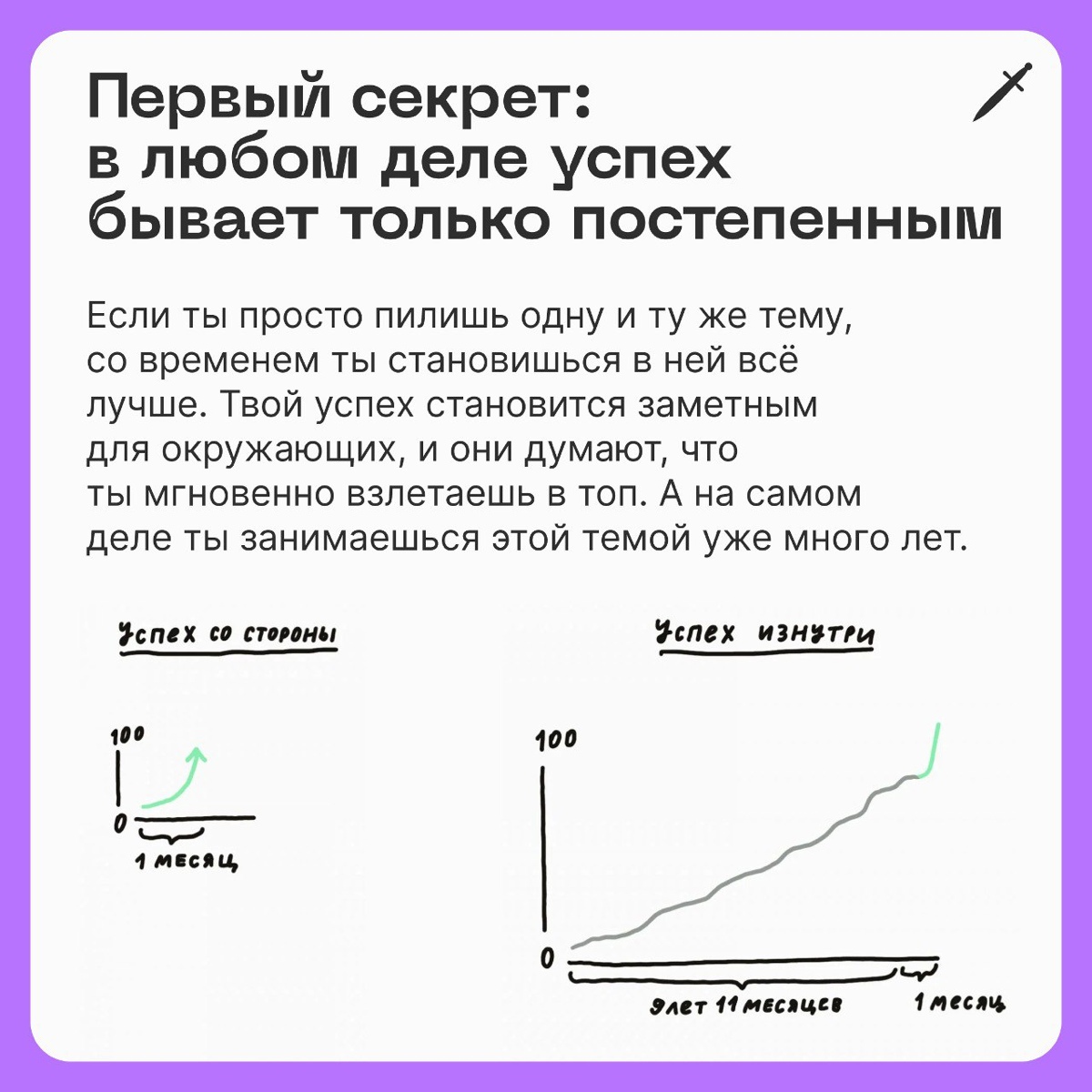Главный секрет мастеров и других успешных людей | Сетка — социальная сеть от hh.ru