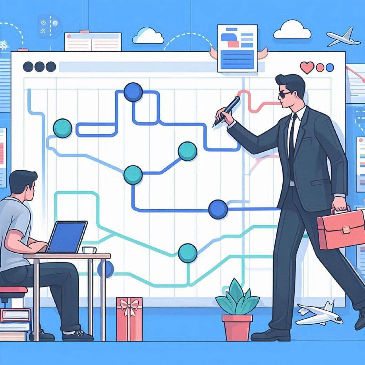 🛤 Дорожная карта: Зачем продакту диаграмма Ганта? | Сетка — социальная сеть от hh.ru