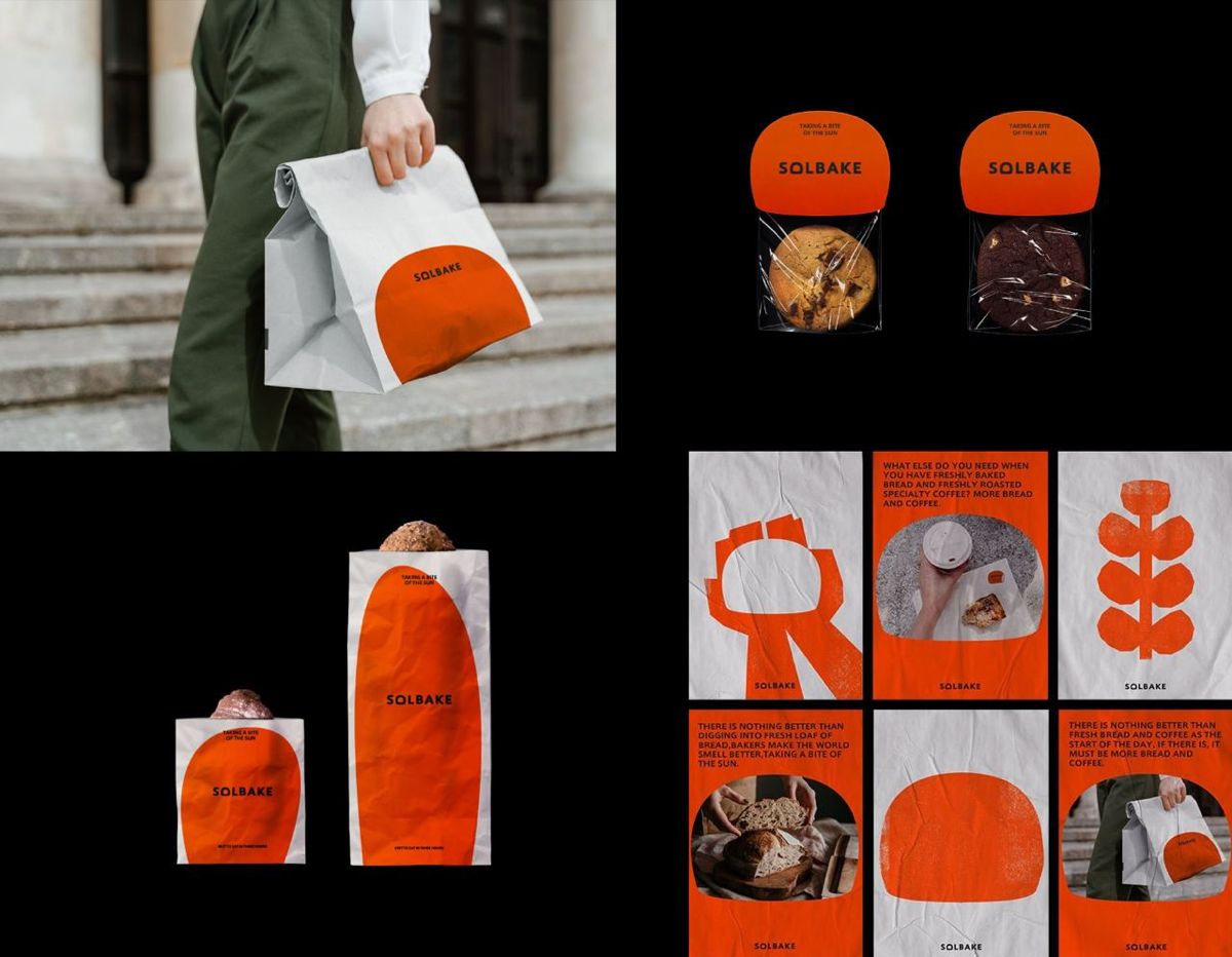 Айдентика тайваньской пекарни Solbake | Сетка — социальная сеть от hh.ru