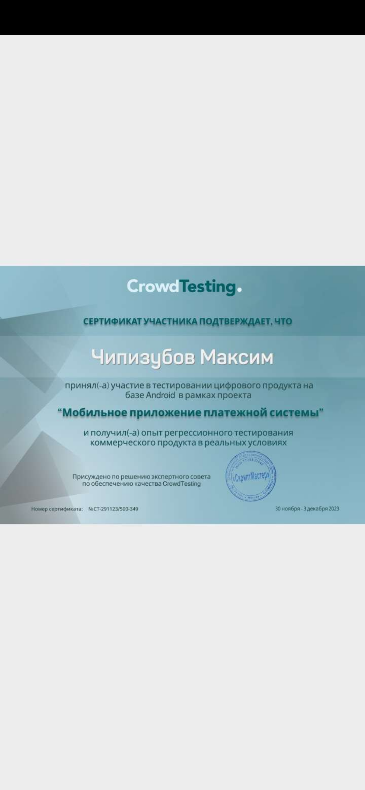 Максим Чипизубов | Сетка — социальная сеть от hh.ru