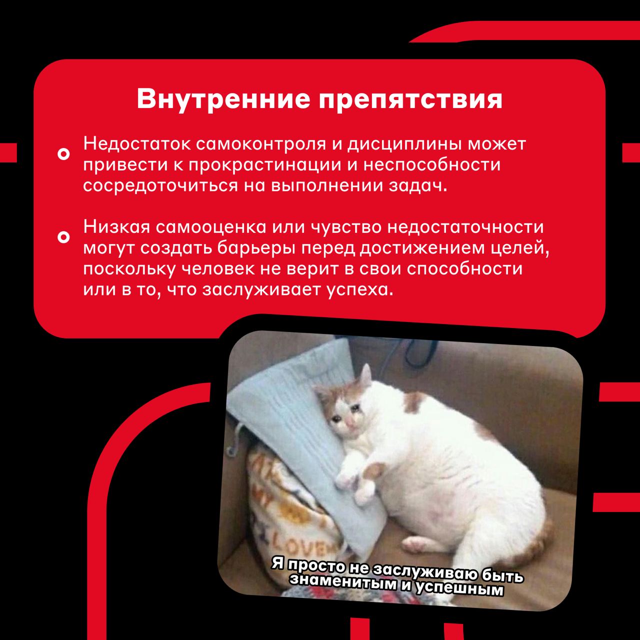 Что мешает вам быть эффективными 😴
Продуктивность и эффективность необходимы, чтобы успешно выполнять рабочие задачи и достигать целей | Сетка — социальная сеть от hh.ru