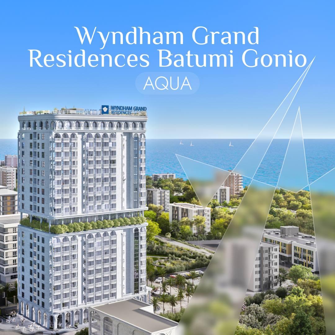 🌊 Wyndham Grand Residences Batumi Gonio Aqua – уникальный отельный комплекс с премиальными резиденциями и инфраструктурой от крупнейшей отдельной сети.
⚒️ Срок сдачи – март 2025 года | Сетка — социальная сеть от hh.ru