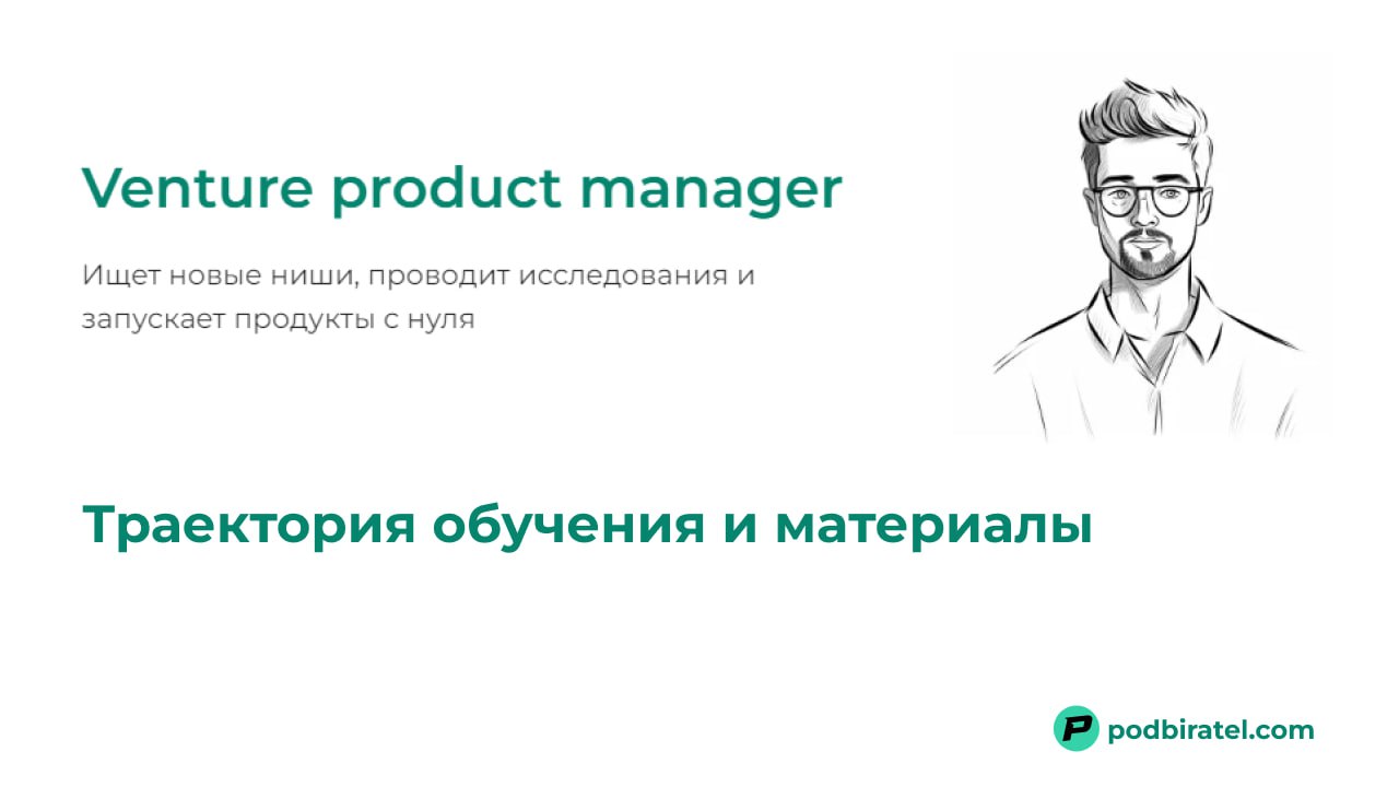 Список материалов и тем, которые нужно знать продакту при запуске новых продуктов
Проект podbiratel.com существует уже полтора года | Сетка — социальная сеть от hh.ru