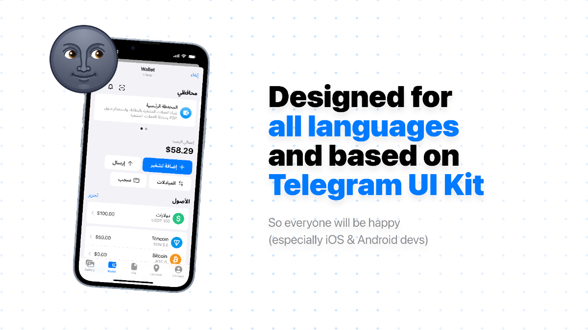 3-е место в конкурсе по дизайну крипто-кошелька Wallet 👏 | Сетка — социальная сеть от hh.ru