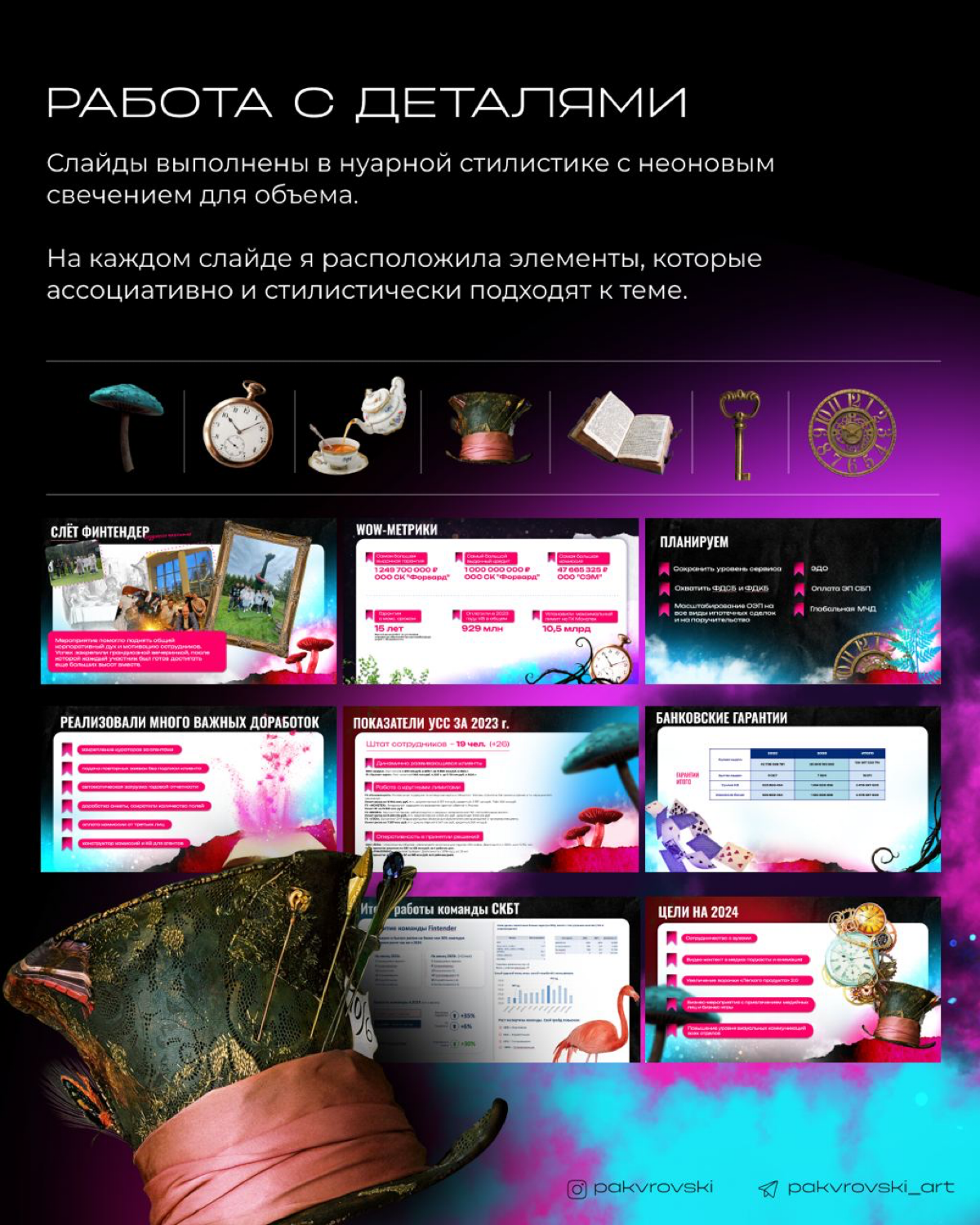 Презентация «Алиса в стране чудес» для Совкомбанк.Бизнес | Сетка — социальная сеть от hh.ru