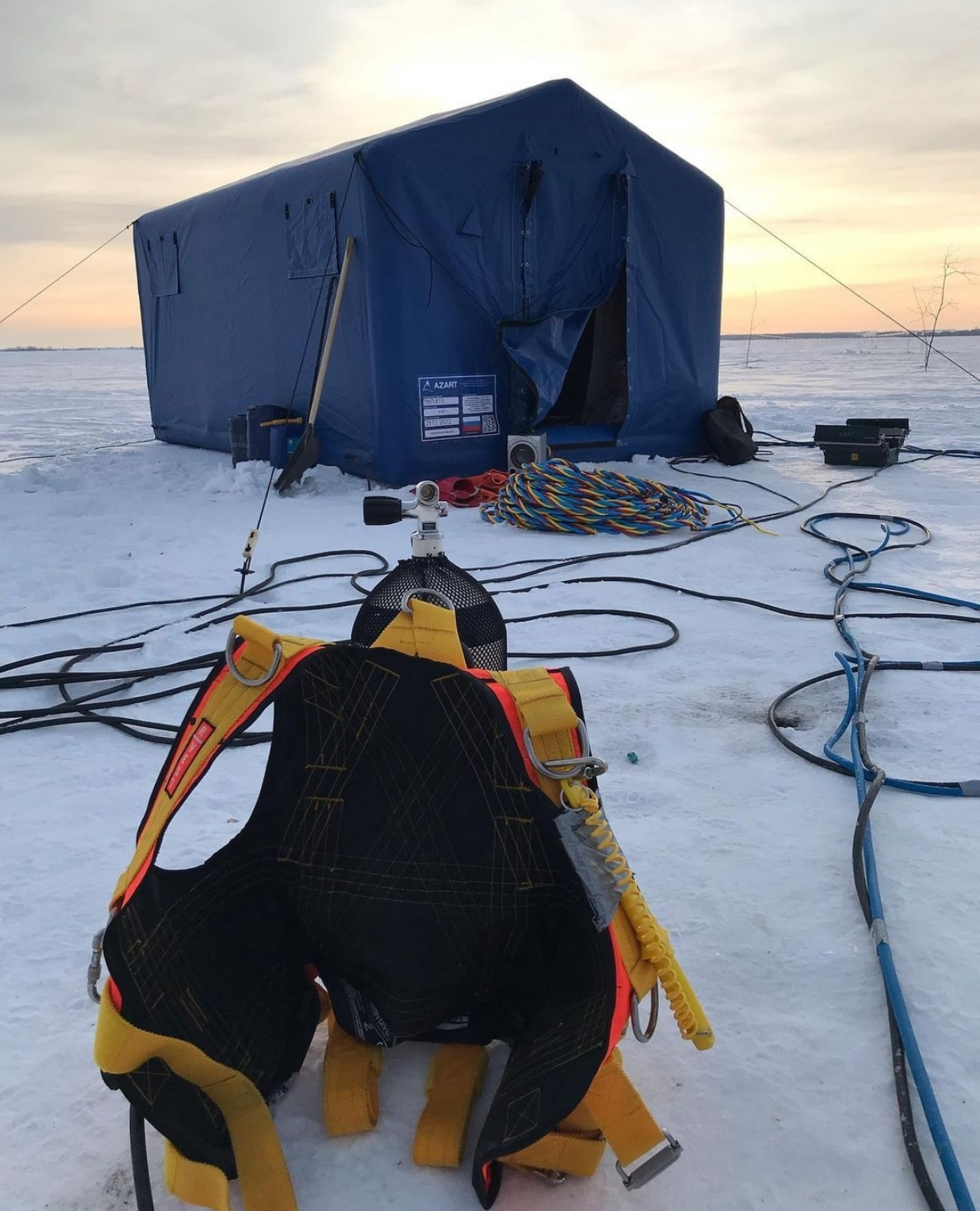 Новая водолазная служба приступила к работе. В течении 3 месяцев был подобран персонал, закуплено оборудование, создан стандарт безопасности водолазных работ | Сетка — социальная сеть от hh.ru