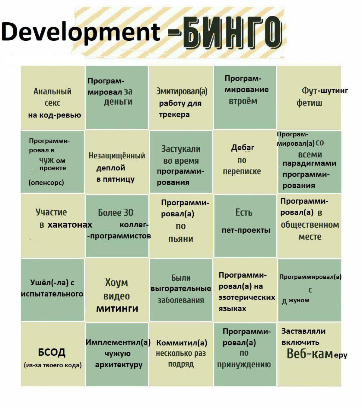 Бинго ? 😄 | Сетка — социальная сеть от hh.ru