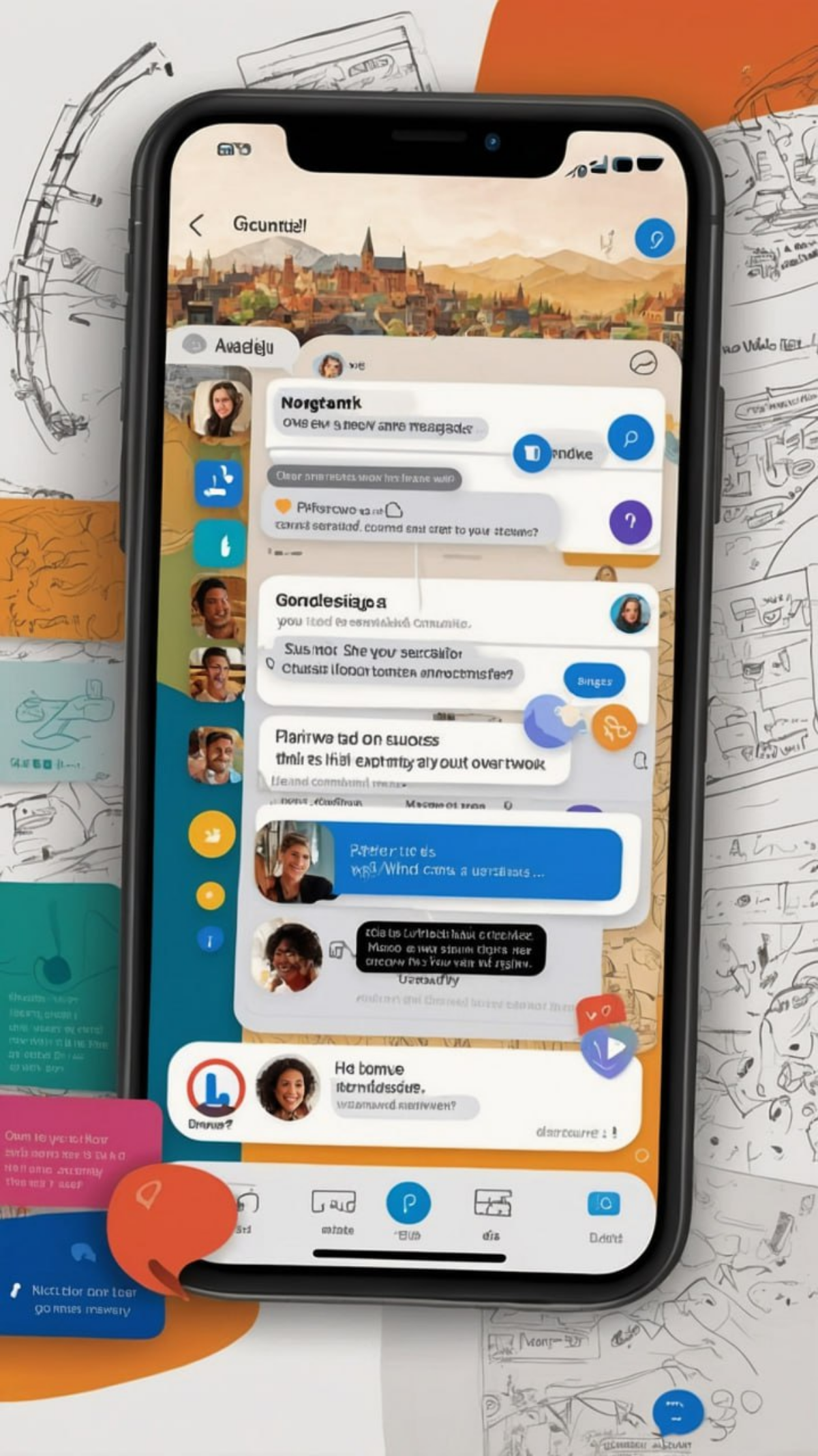 Топ 5 мессенджеров на 2024 год на русском языке:
WhatsApp - Этот мессенджер остается популярным благодаря сквозному шифрованию, простоте использования и возможности отправлять файлы до 100 МБ | Сетка — социальная сеть от hh.ru