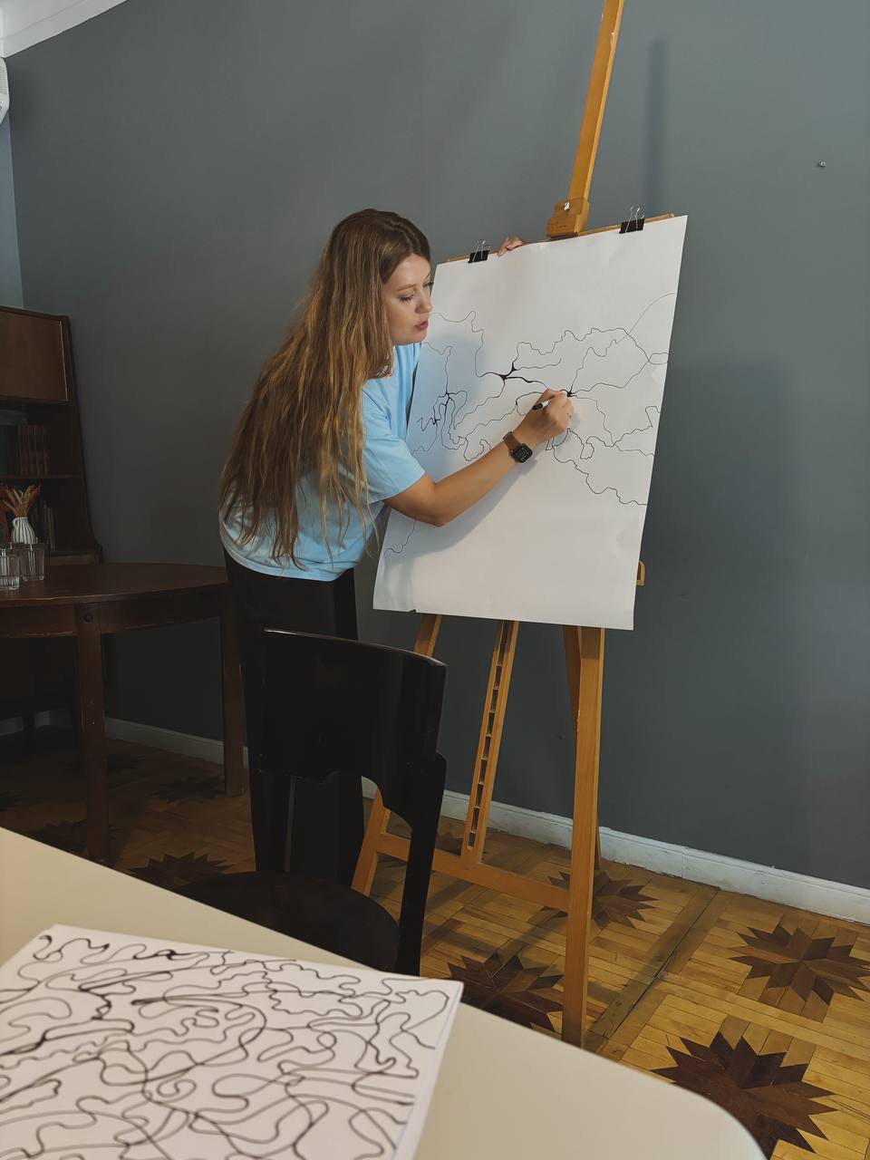 Прошла первая тестовая встреча по Нейрографике и я готова вводить ее как отдельное мероприятие | Сетка — социальная сеть от hh.ru