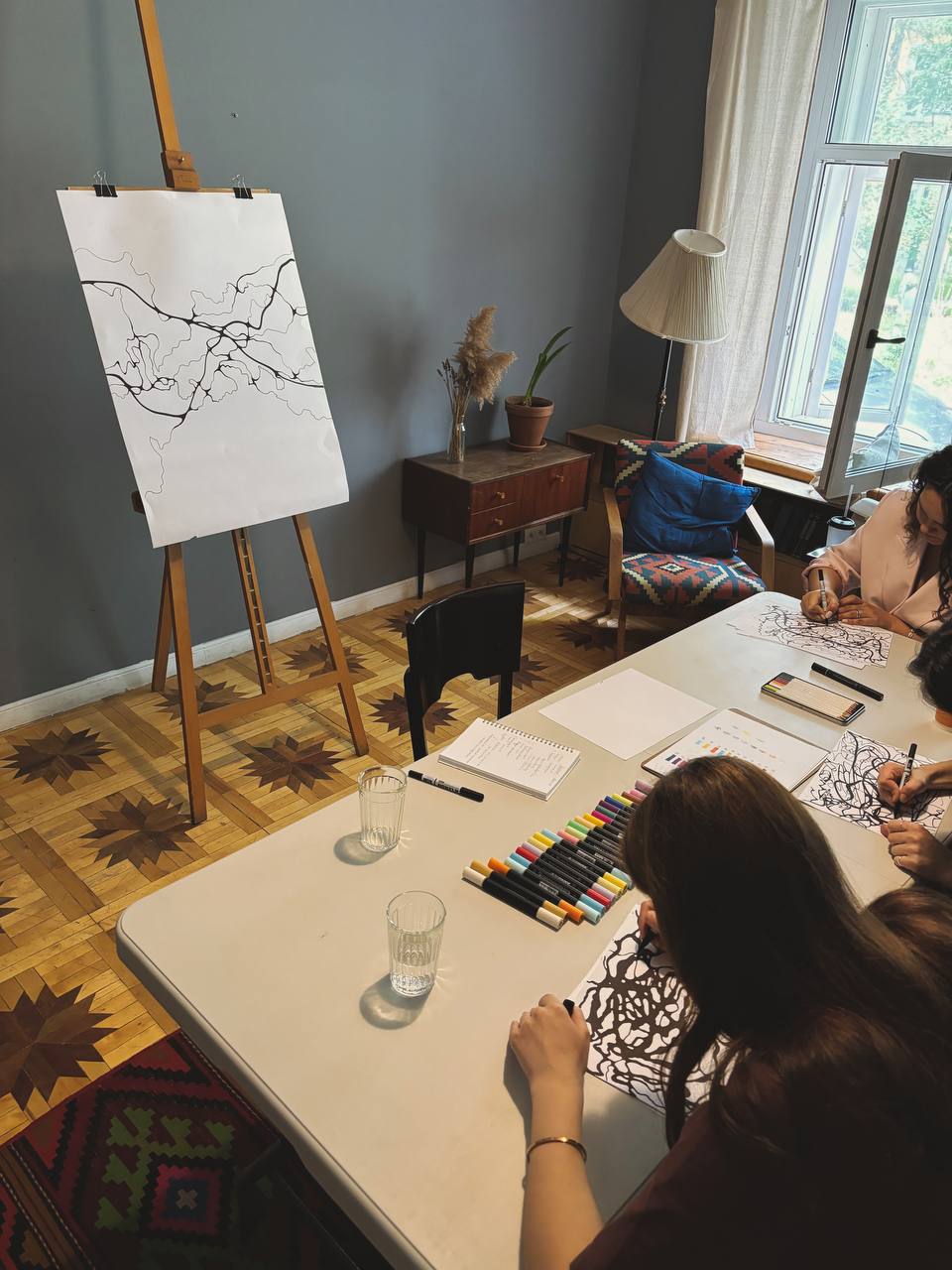 Прошла первая тестовая встреча по Нейрографике и я готова вводить ее как отдельное мероприятие | Сетка — социальная сеть от hh.ru