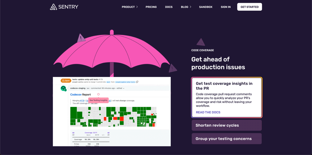 Доброе утро, друзья 🚀
Sentry - это платформа для мониторинга и отладки ошибок в веб и мобильных приложениях | Сетка — социальная сеть от hh.ru