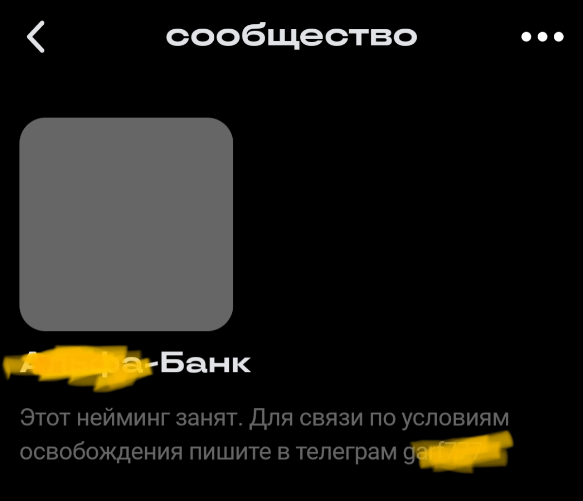 Киберсквоттинг в Сетке | Сетка — социальная сеть от hh.ru