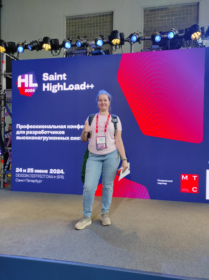 Привет с конференции Saint HighLoad #shl24 
Вчера состоялось открытие и первый день мероприятия, сегодня продолжим | Сетка — социальная сеть от hh.ru
