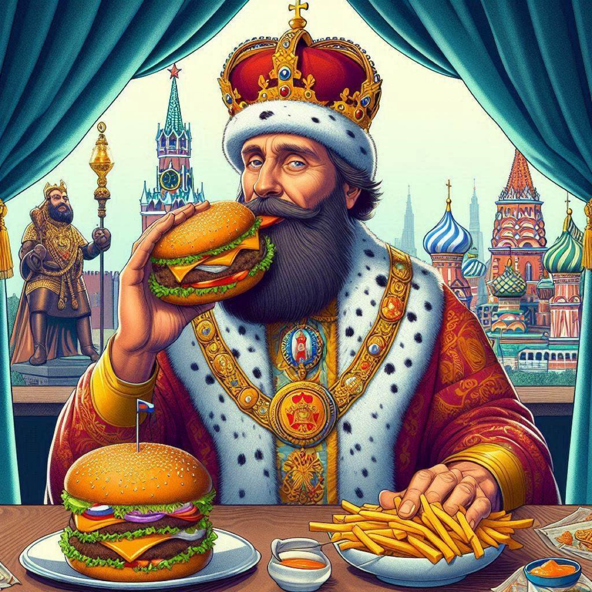 Бургер укусили — Королей импортозаместили! | Сетка — социальная сеть от hh.ru