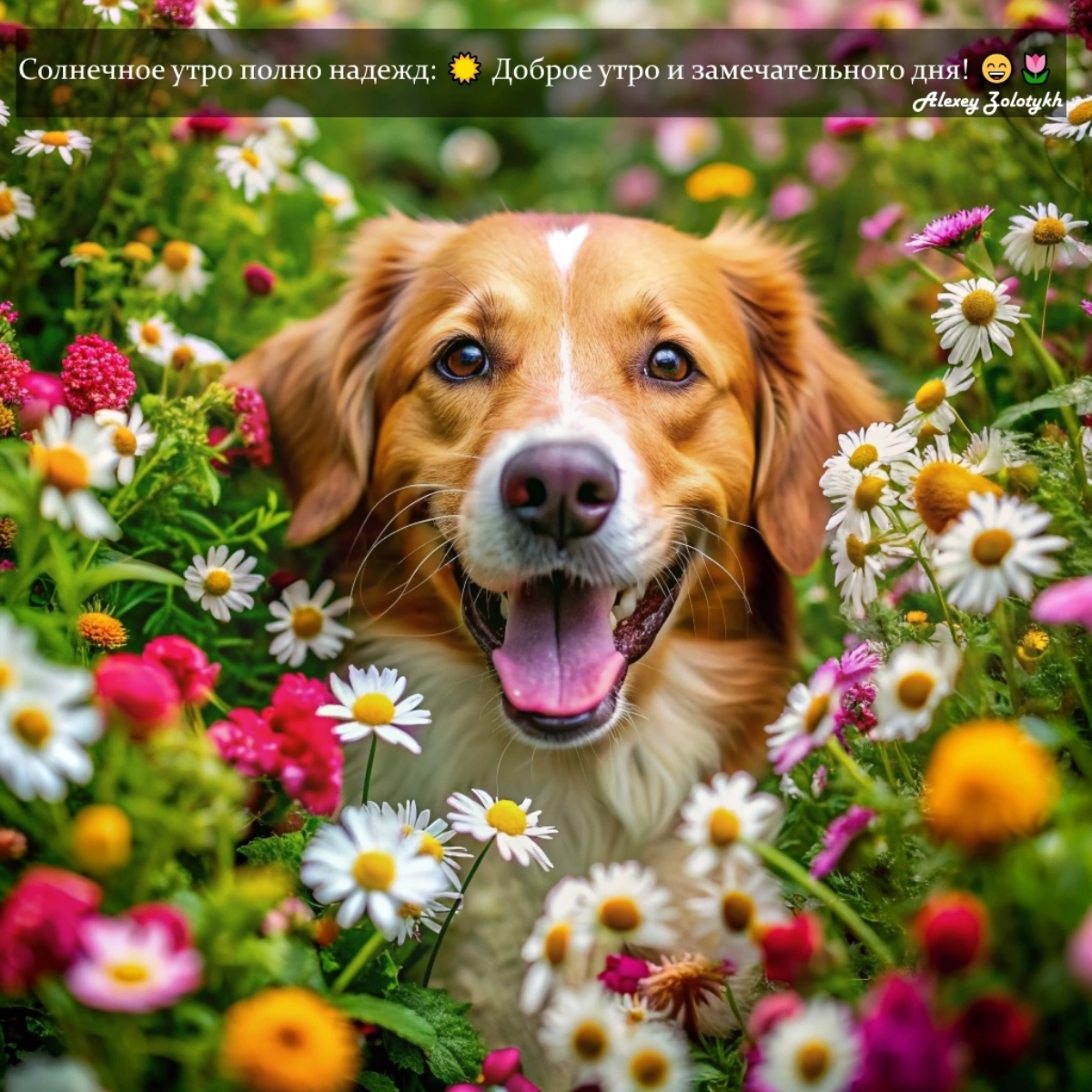 Солнечное утро полно надежд: 🌞 Доброе утро и замечательного дня! 😄🌷 | Сетка — социальная сеть от hh.ru