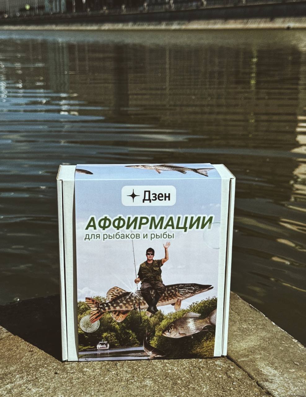 Вот это я понимаю летняя коллаба: Илья Куруч вместе с Дзеном выпустили аффирмации для рыбаков и рыб, чтобы улучшить клев | Сетка — социальная сеть от hh.ru