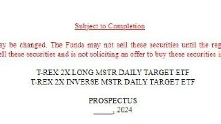 T-Rex подал заявку на первый в мире ETF с кредитным плечом 2x на MicroStrategy $MSTR.. | Сетка — социальная сеть от hh.ru