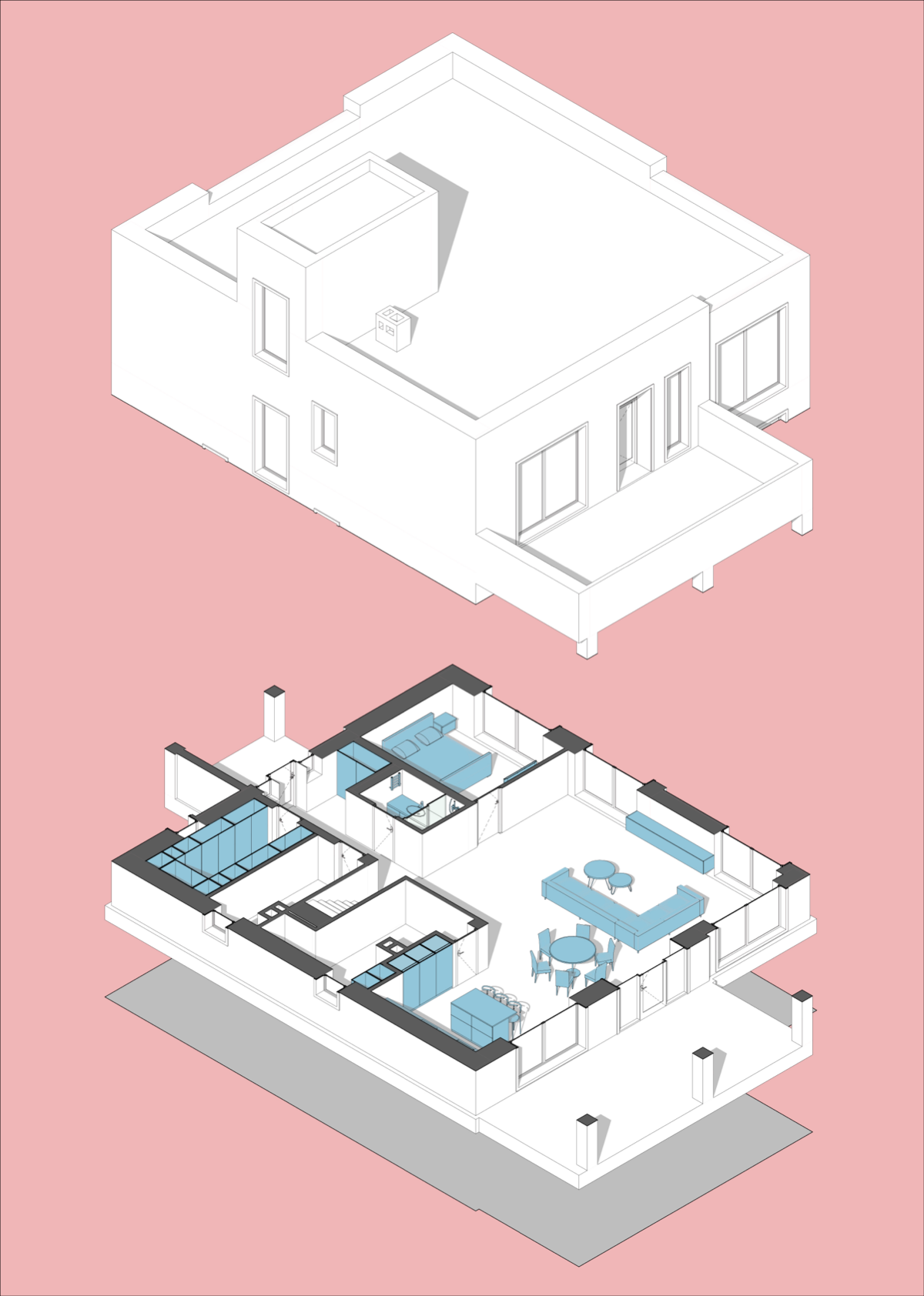 не, ну а вдруг кому-то будет нужен архитектор с умелыми ручками в архикаде 
домишки, фасадики, интерьерчики, рабочечка :) 
#архитектор #дизайнер #чертежи | Сетка — социальная сеть от hh.ru