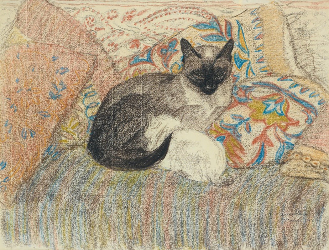 Кошки *Теофиля Александра Стейнлена
Начало ХХ века.*#котвыходня | Сетка — социальная сеть от hh.ru