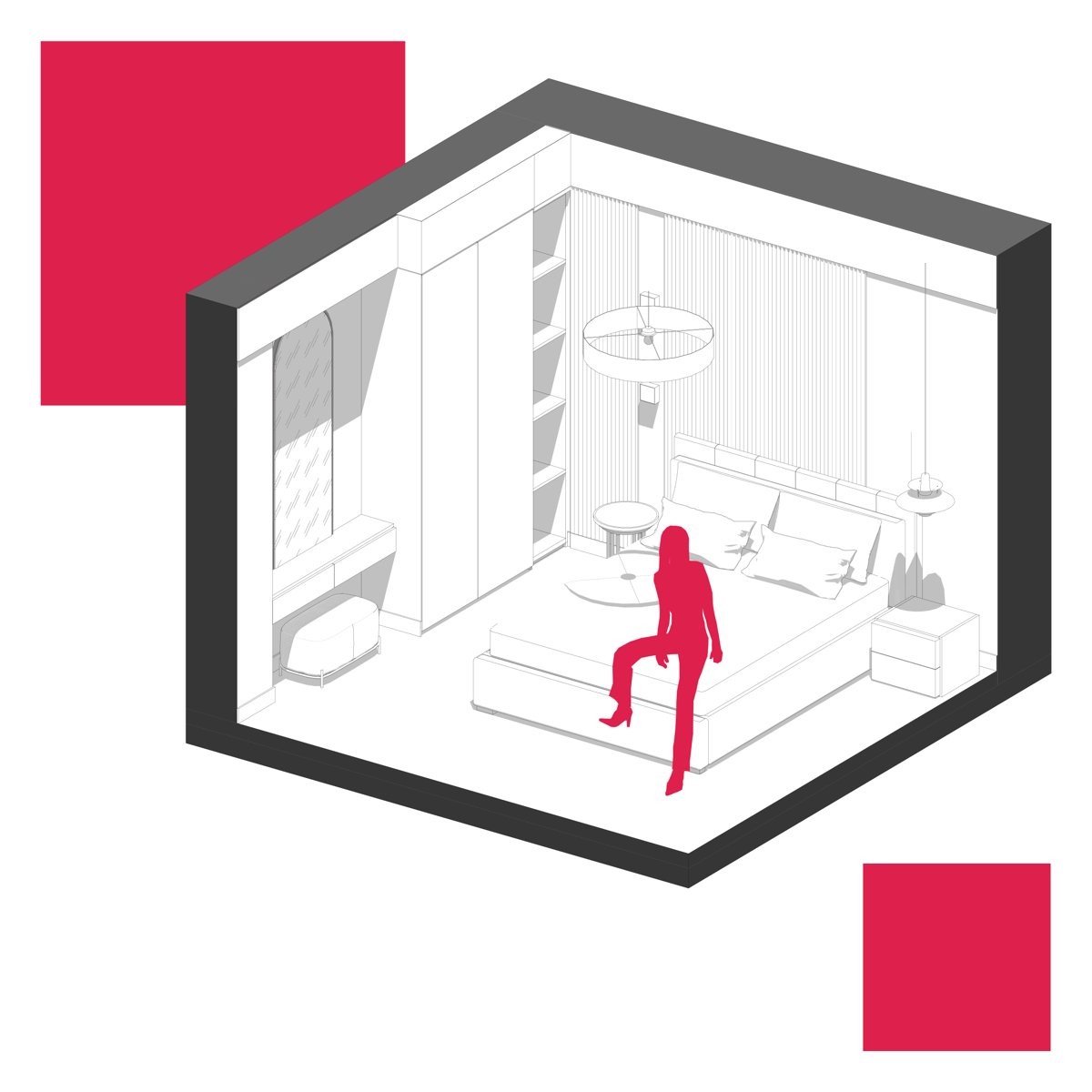 концептуальный дизайн домика в Archicad 
#архитектор #дизайнер #дизайнинтерьера #чертежи | Сетка — социальная сеть от hh.ru