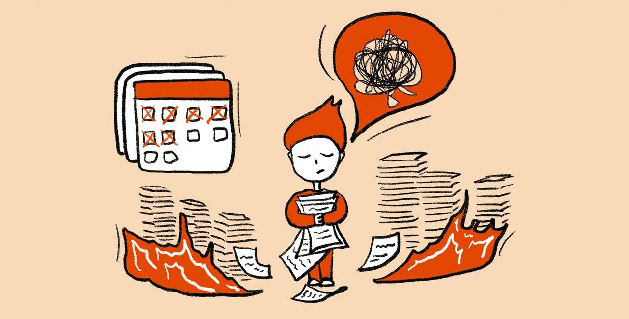 💡 Как справиться с выгоранием:
Выгорание — это серьезная проблема, с которой сталкиваются многие профессионалы | Сетка — социальная сеть от hh.ru
