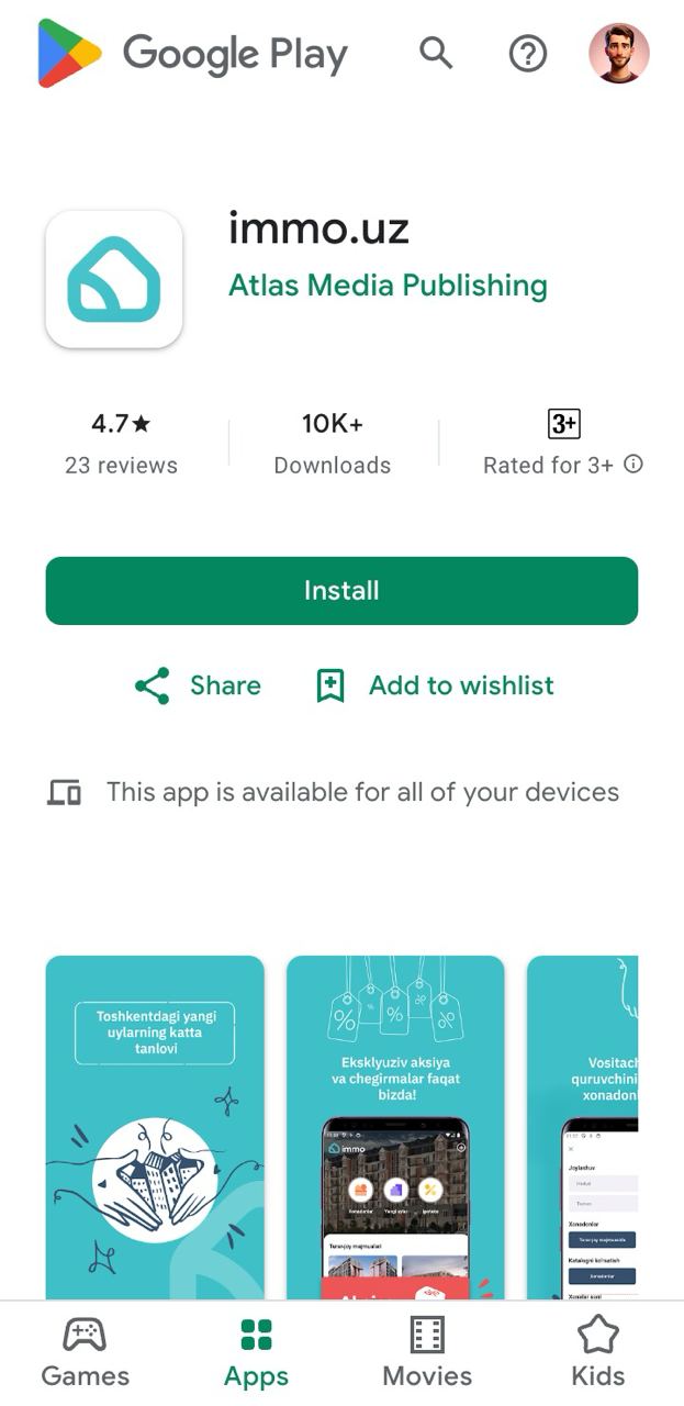 Если недвижимость в Ташкенте, то immo.uz 😏
На днях мы выпустили крупное обновление. Теперь можно смотреть не только новостройки, но и старый фонд | Сетка — социальная сеть от hh.ru