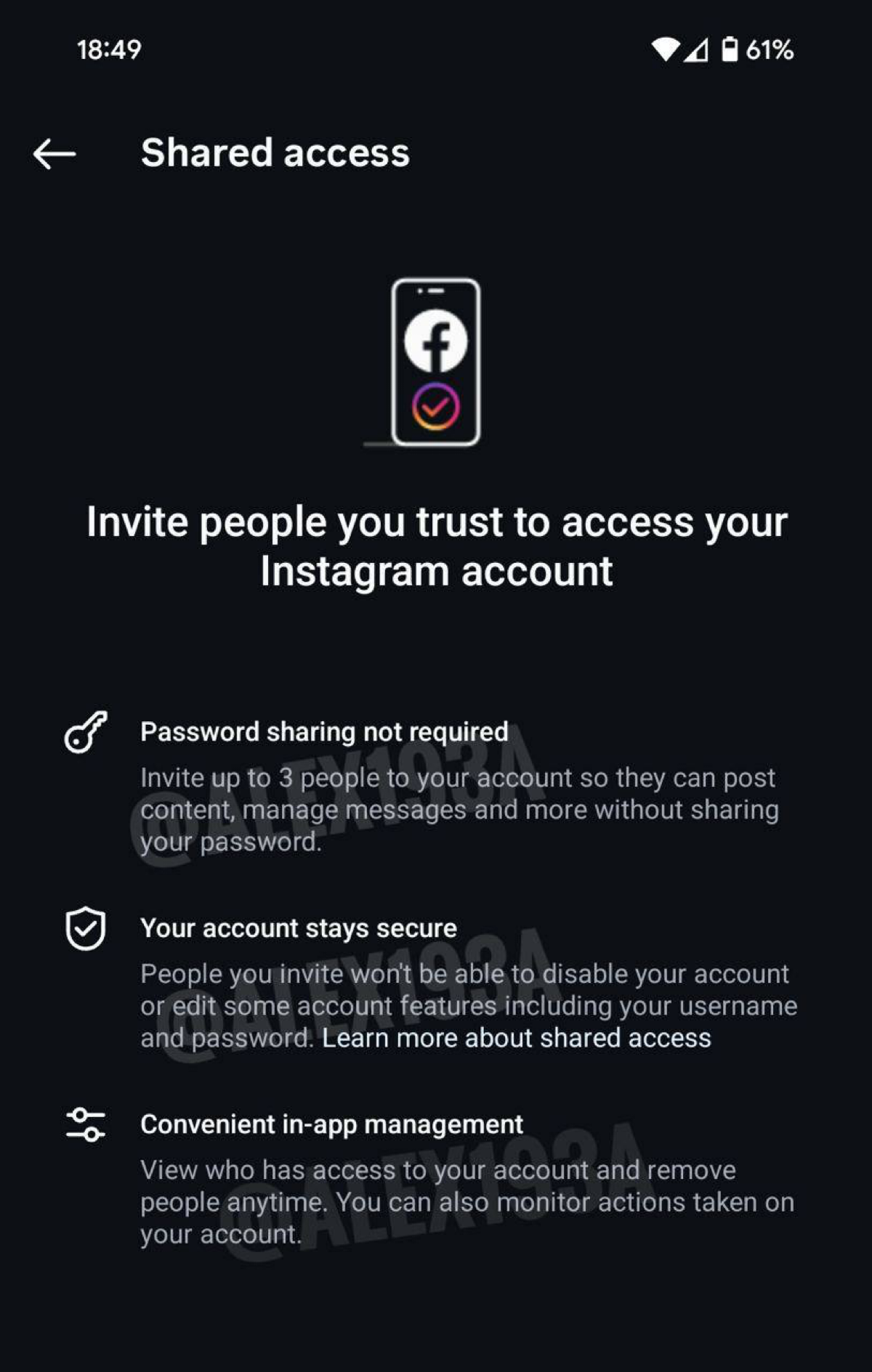Instagram* решил облегчить жизнь блогерам и сммщикам и теперь работает над общим доступом к аккаунту | Сетка — социальная сеть от hh.ru