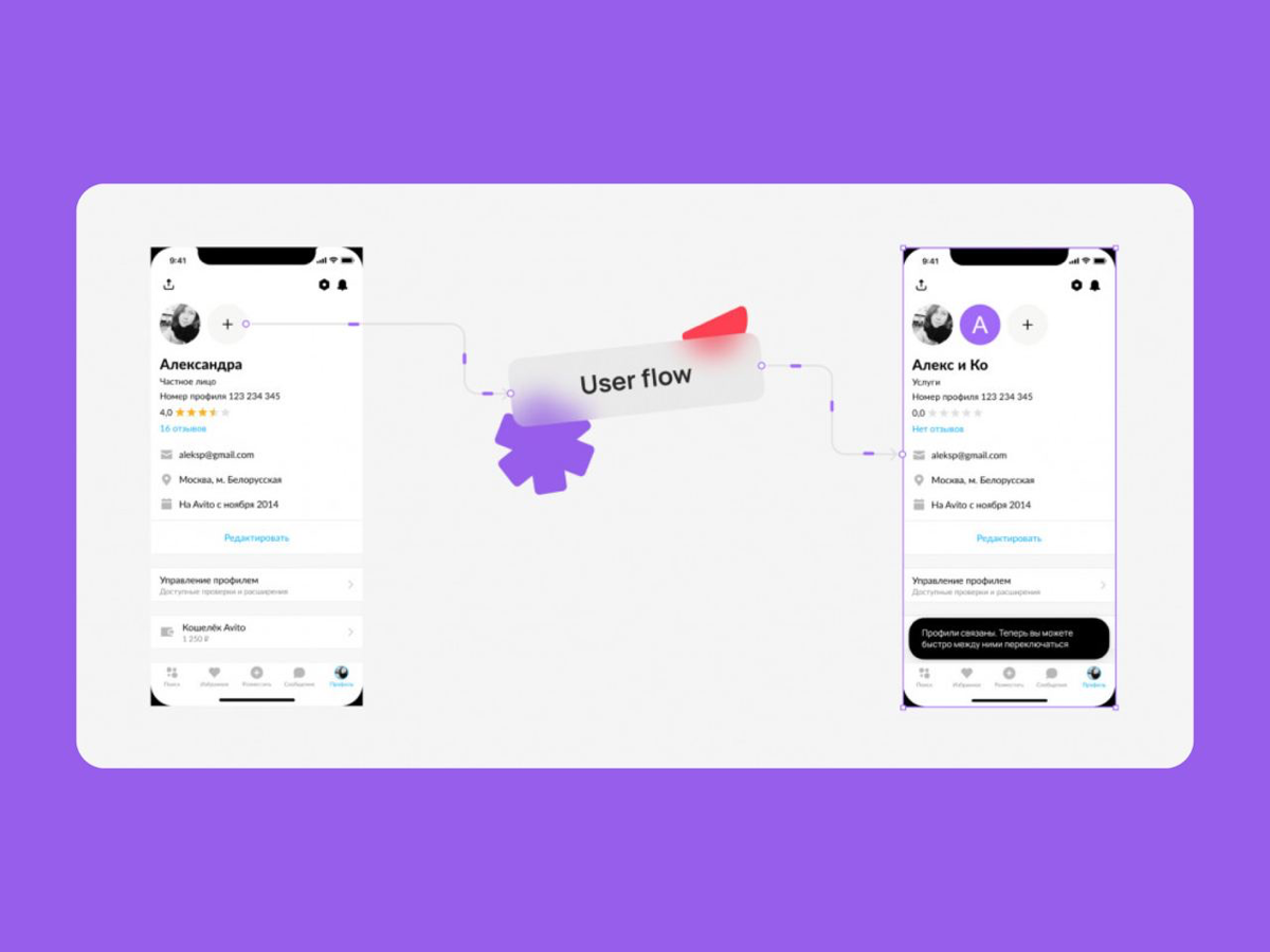 🔝 Как запускали самую дорогую кнопку на Авито
Саша Павленко опубликовала кейс, в котором рассказала о фиче связки профилей в Авито | Сетка — социальная сеть от hh.ru