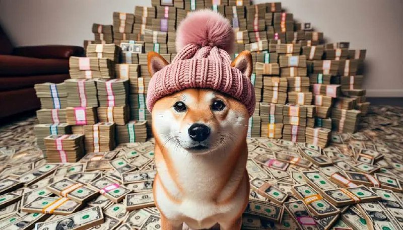 Аналитики прогнозируют рост мемкоина Dogwifhat до $4,5 | Сетка — социальная сеть от hh.ru
