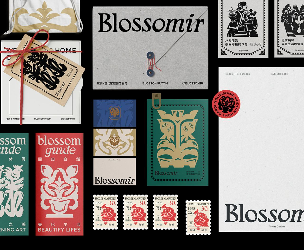 Концепт айдентики Blossomir — китайской студии ландшафтного дизайна
Природные орнаменты, акцент на симметрии и иллюстрации в восточном стиле отражают жизненную гармонию и культурные традиции китайцев ... | Сетка — социальная сеть от hh.ru