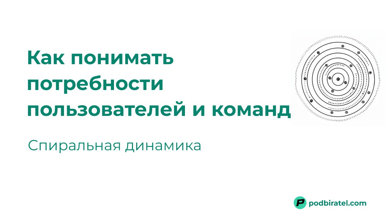 Как использовать спиральную динамику чтобы лучше понимать свою команду
За последнюю неделю дважды столкнулся с этим термином из абсолютно разных источников.
Очень заинтересовало | Сетка — социальная сеть от hh.ru