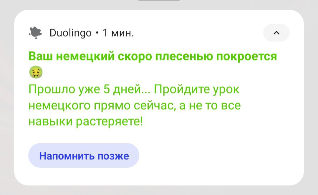 зелёный абьюзер совсем потерял берега
кого-то это вообще мотивирует?
😎 — нет
🙈 — нет
❤️ — от всего сердца нет
#пришëл\увидел\обсудил | Сетка — социальная сеть от hh.ru