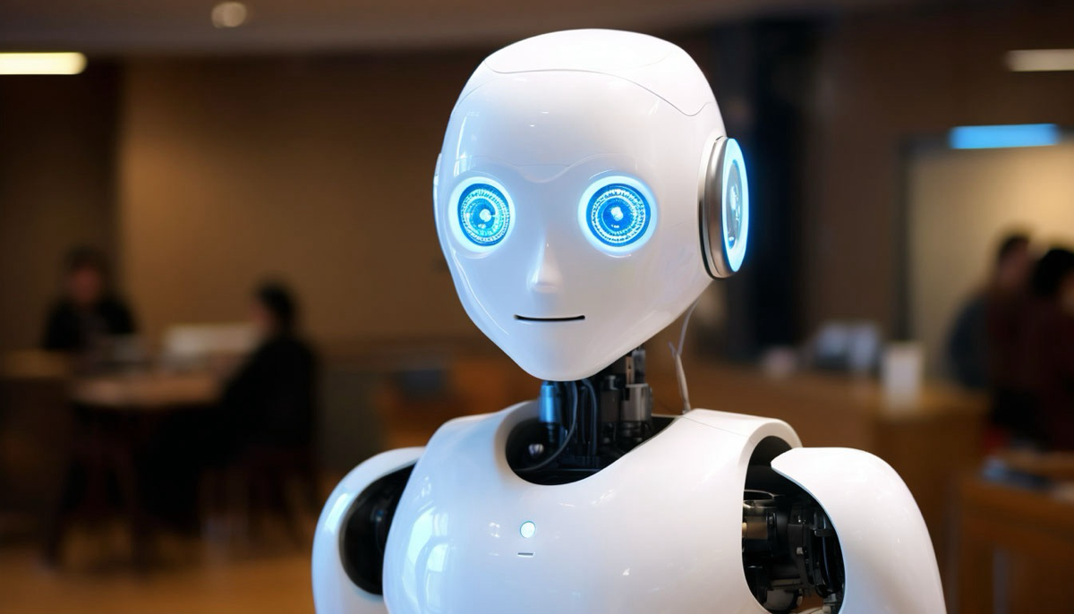 Смешной робот из компании -
"ИИ и ИИ". 🤖 | Сетка — социальная сеть от hh.ru