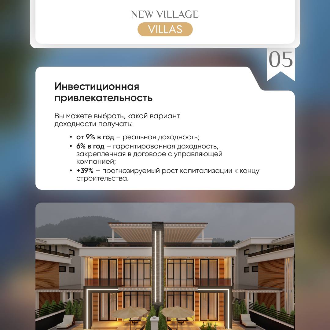 🏘 New Village Villas – премиальный комплекс с таунхаусами в экологически чистом пригороде Батуми для уединенного отдыха с живописными видами.
Площадь дома и участка: 200 кв.м
Площадь террасы: 30 кв.м | Сетка — социальная сеть от hh.ru