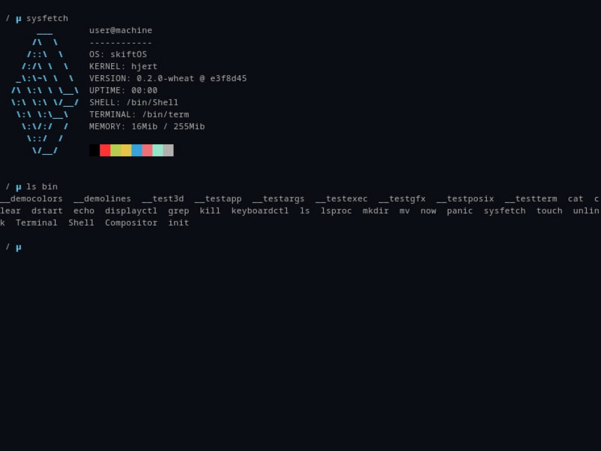 skiftOS — новая операционная система на C для ARM, x86 и RISC-V
skiftOS развивалась как хобби в мире операционных систем | Сетка — социальная сеть от hh.ru
