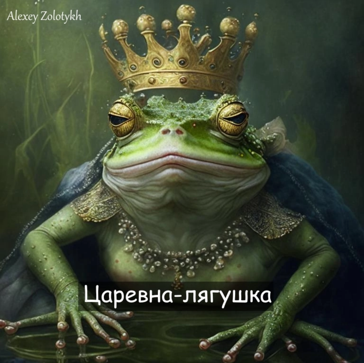 Царевна-лягушка 🐸
#Юмор  #нейросеть | Сетка — социальная сеть от hh.ru