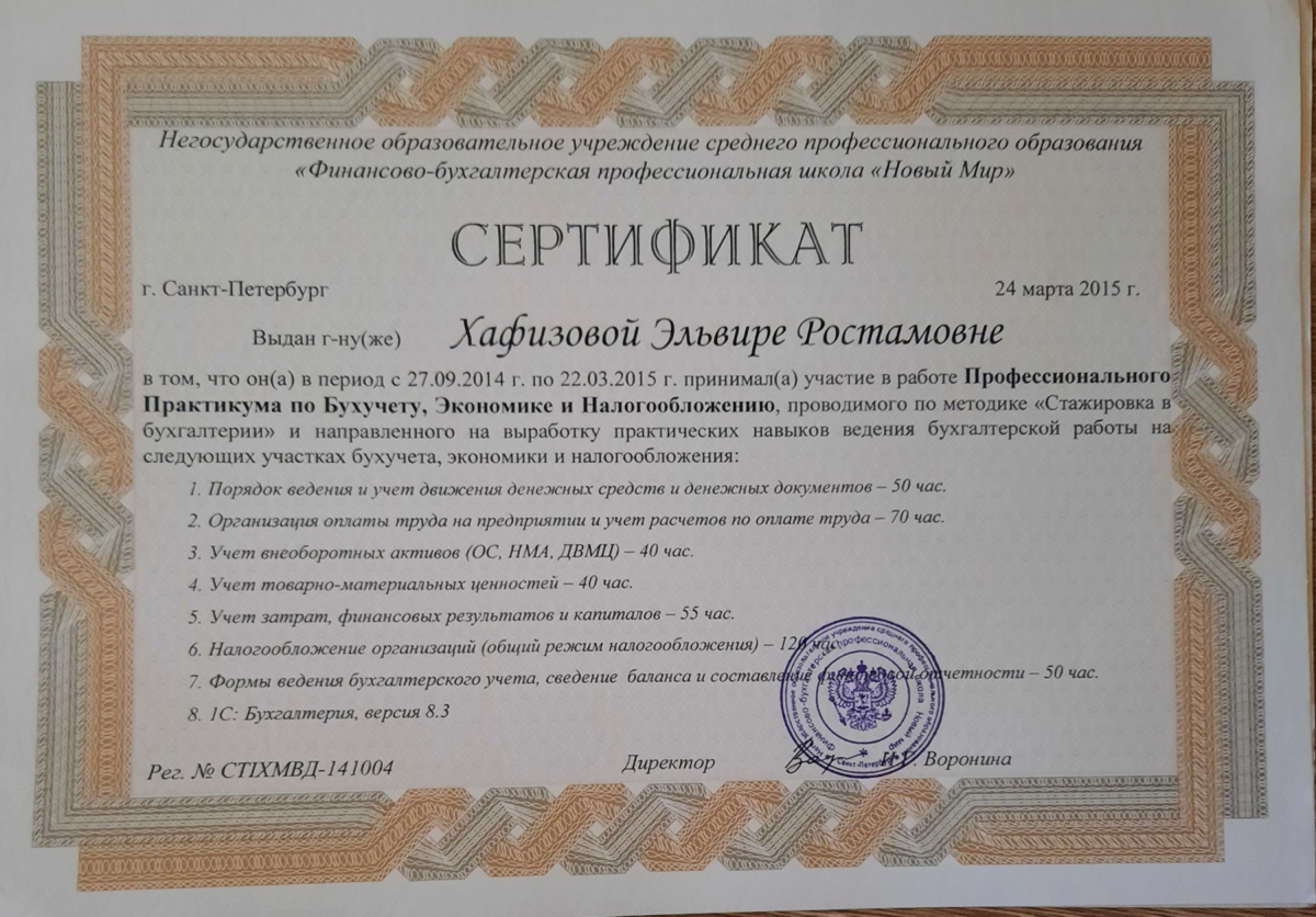 Эльвира Хафизова