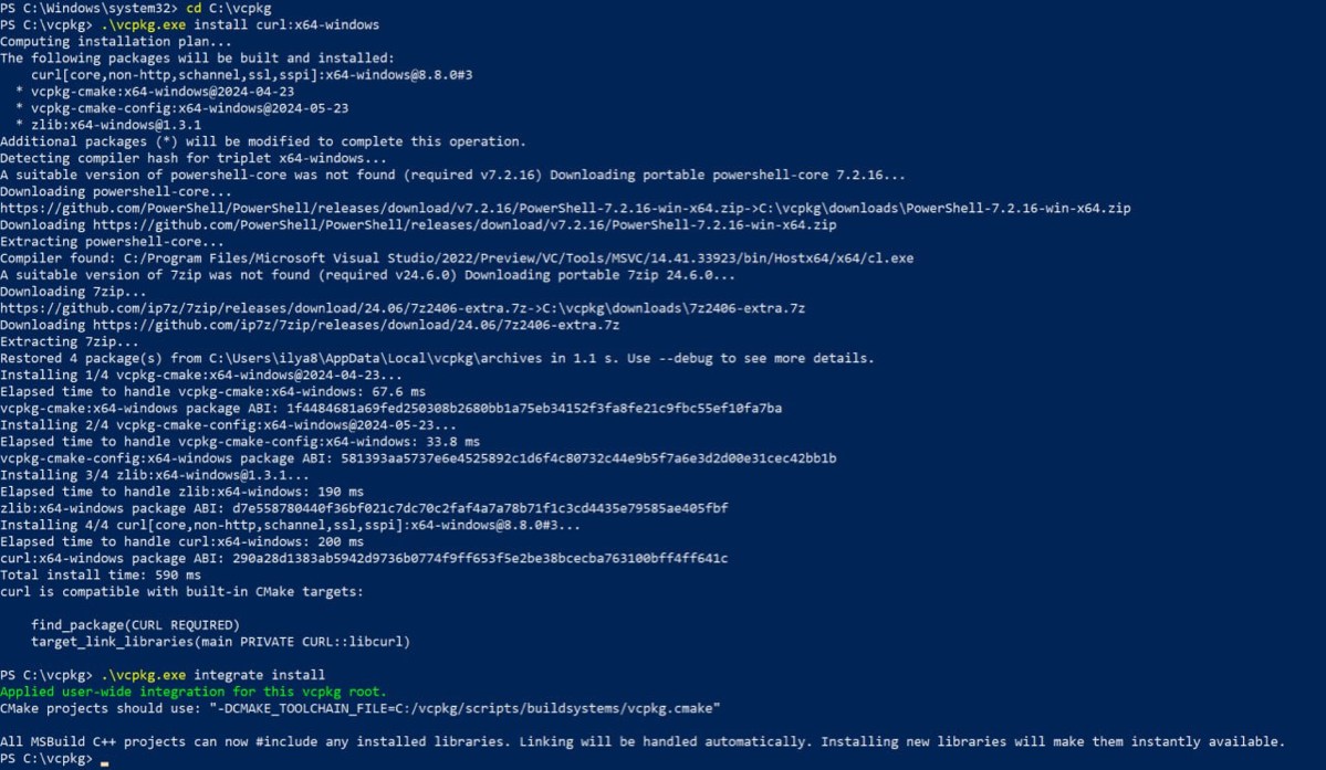 💥💥Устанавливаем 🅲🆄🆁🅻 через 𝐯𝐜𝐩𝐤𝐠 в 𝐕𝐢𝐬𝐮𝐚𝐥 𝐒𝐭𝐮𝐝𝐢𝐨 👻💥💥
К сожалению здесь нельзя грузить видео, в Линке всегда видео, иногда с пояснениями на 🄴🄽🄶🄻🄸🅂🄷 -> https://lnkd | Сетка — социальная сеть от hh.ru