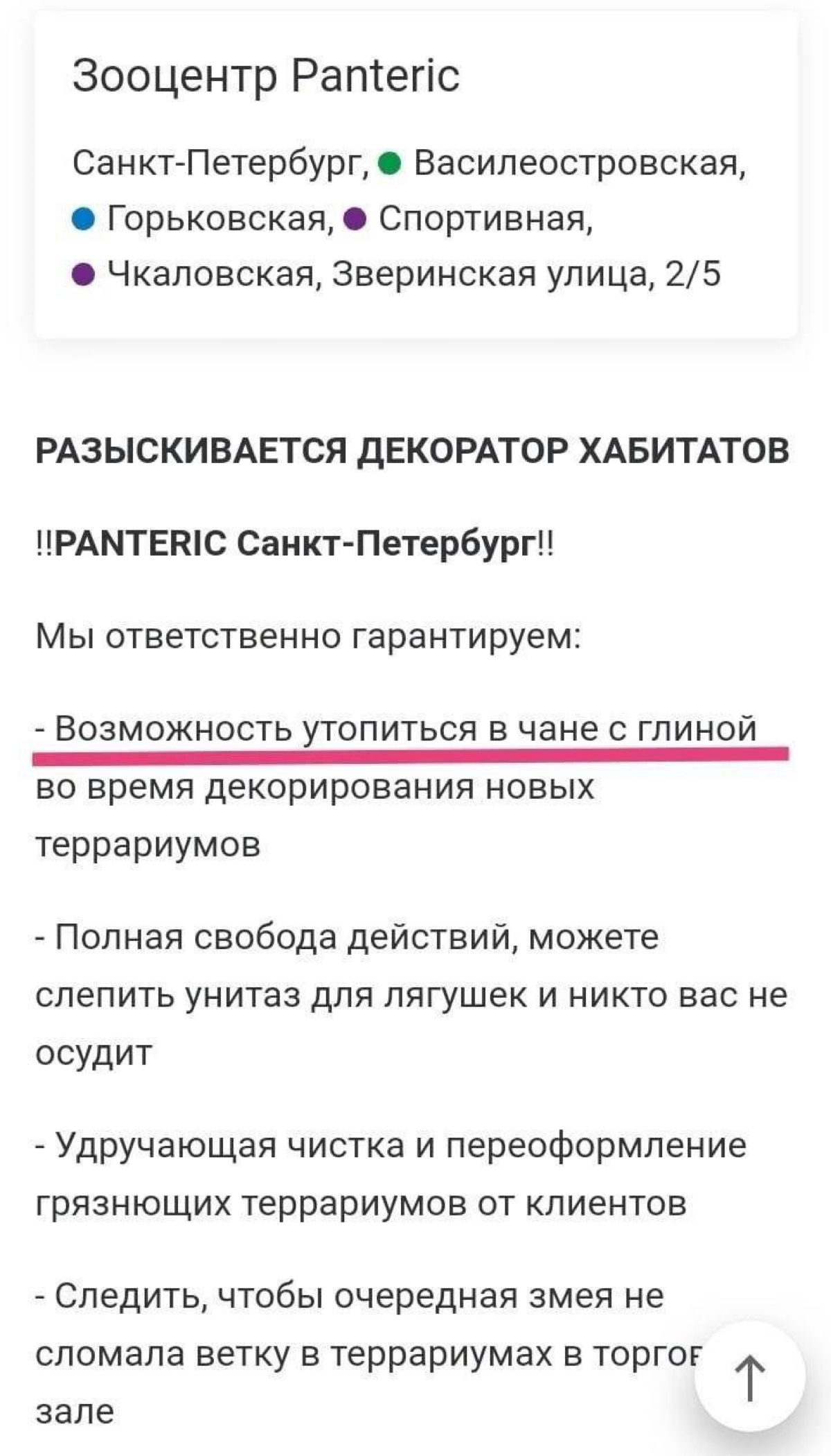 Настроение перед началом рабочей недели: заманчивая вакансия. | Сетка — социальная сеть от hh.ru