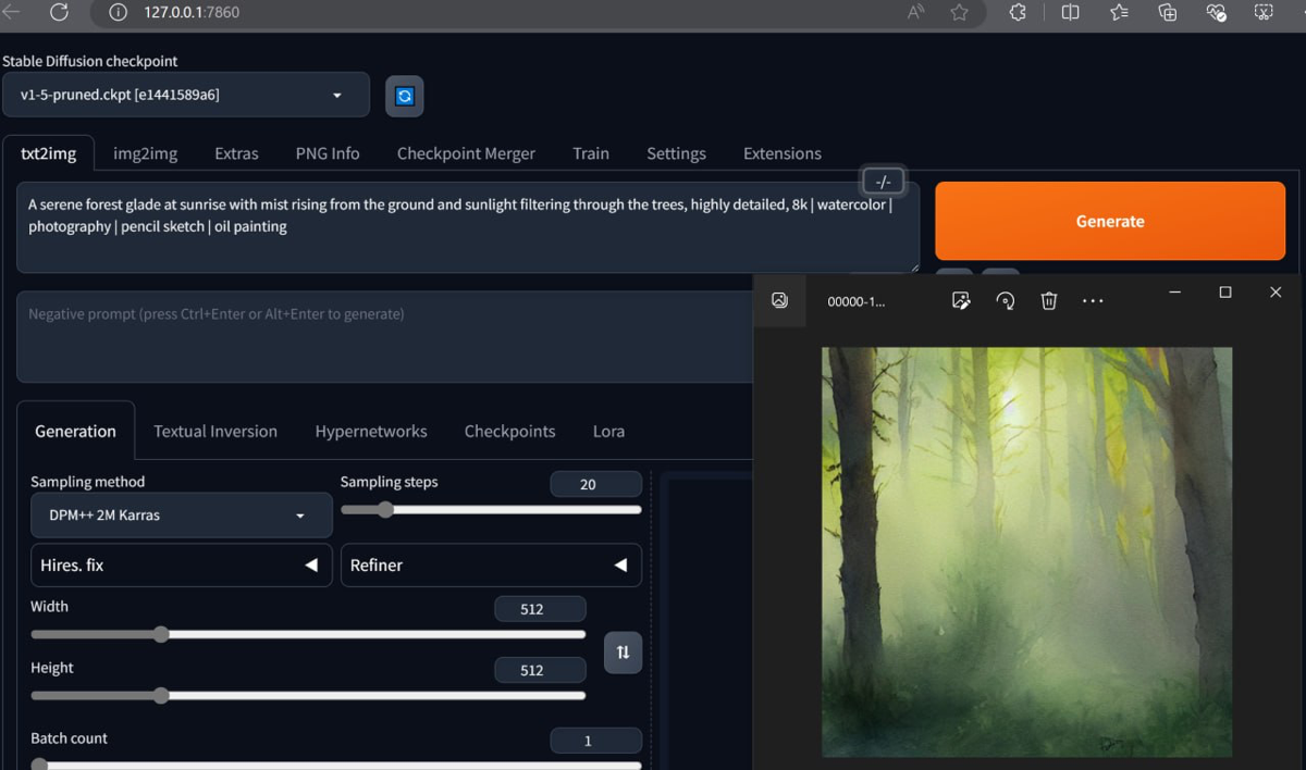 Установил Stable Diffusion на комп (так се мощность)
Ну вот такое получилось 👇
🤔У кого как интересно, что-то дельное может есть 
#stablediffusion #llm #prompt #ai | Сетка — социальная сеть от hh.ru